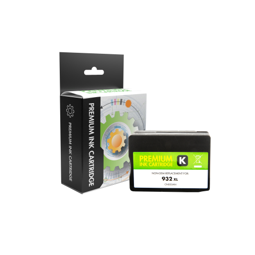 Replacement HP 932XL – Black Ink – CN053AN – High Yield