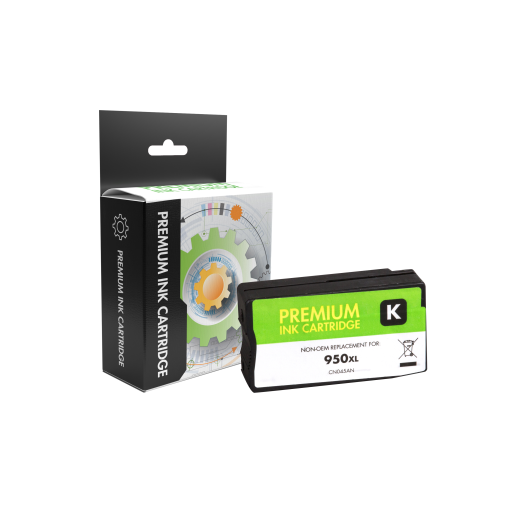 Replacement HP 950XL – Black Ink – CN045AN – High Yield