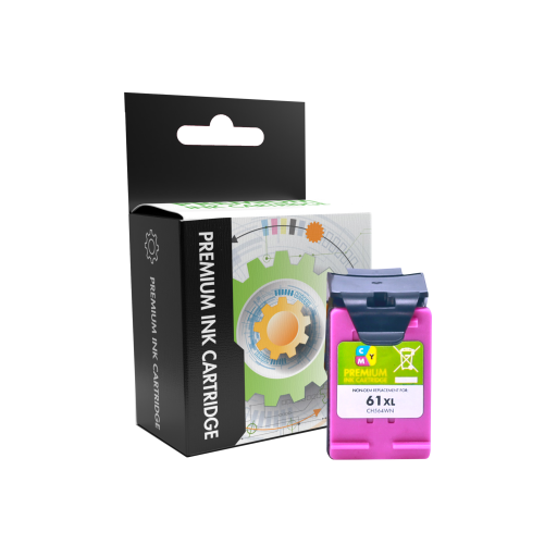 Replacement HP 61XL – Color Ink – CH564WN – High Yield